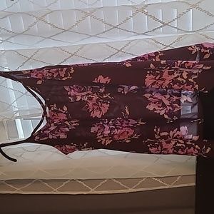 Spaghetti strap tank top